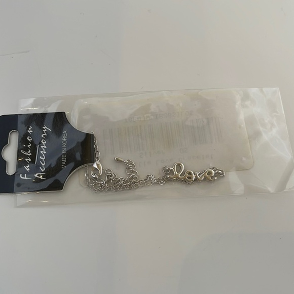 Love bracelet in silver tone - Picture 1 of 5